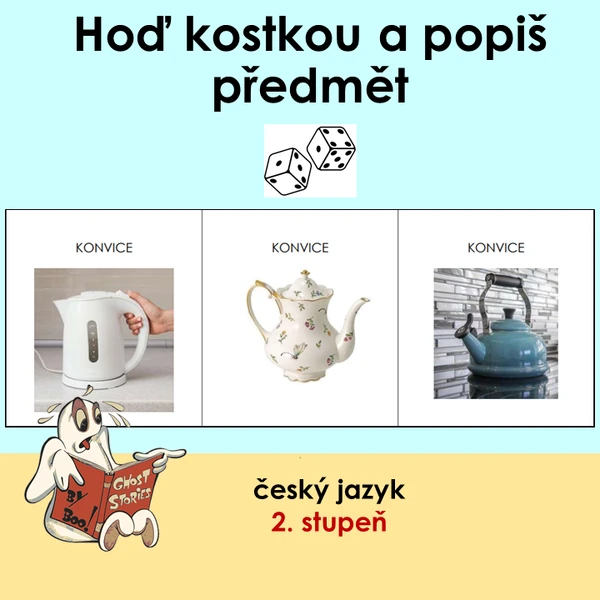 Popis předmětu s kostkou
