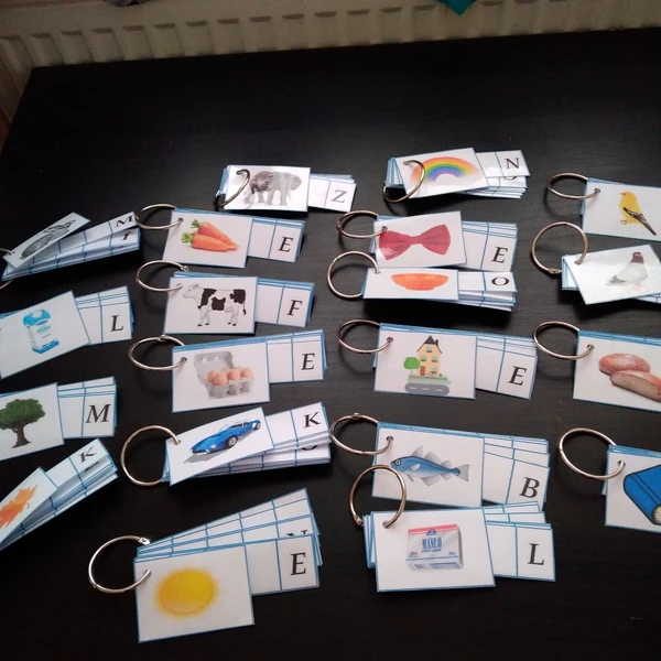 Logopedická pomůcka na podporu četby prvňáčkům