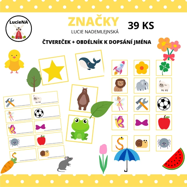 Žluté značky pro MŠ