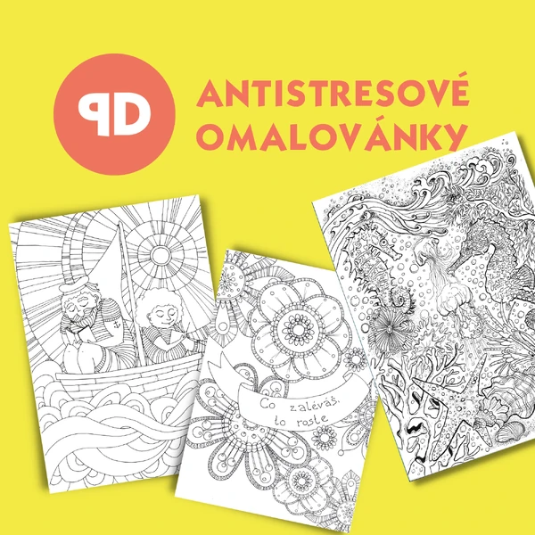 Antistresové omalovánky pro učitele
