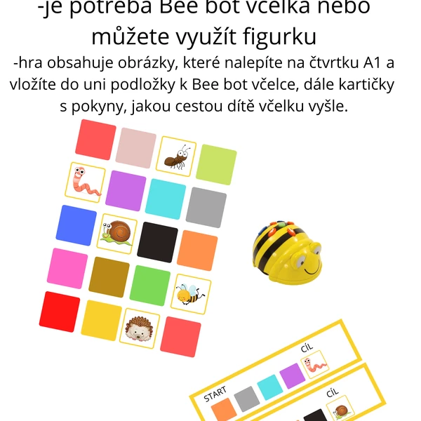 Hra HMYZ-na Bee bot včelku