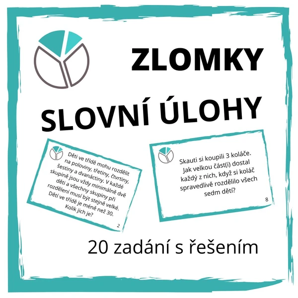 Slovní úlohy - ZLOMKY
