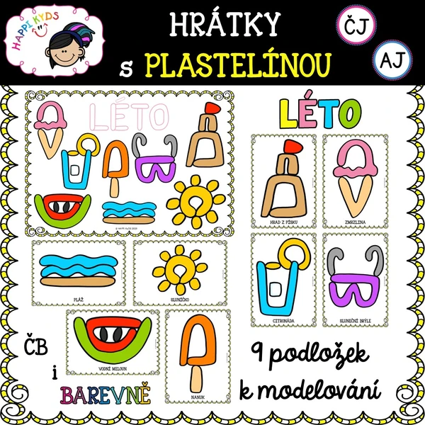 Hrátky s plastelínou - LÉTO