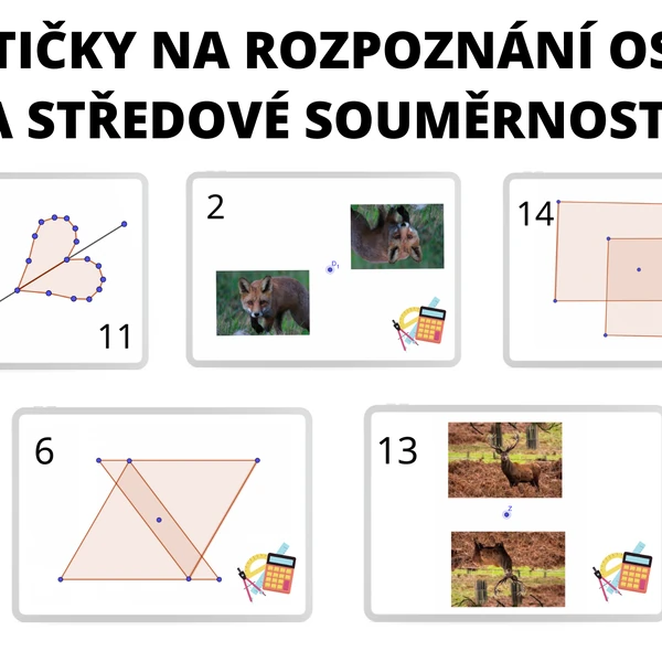 Osová a středová souměrnost 