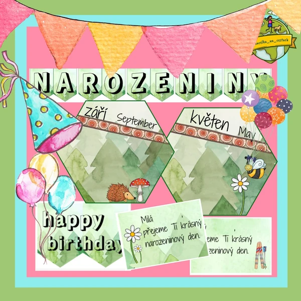 🌲 LES - narozeniny
