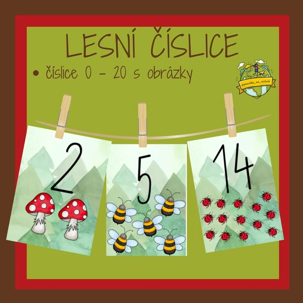 🌲 Les - číslice