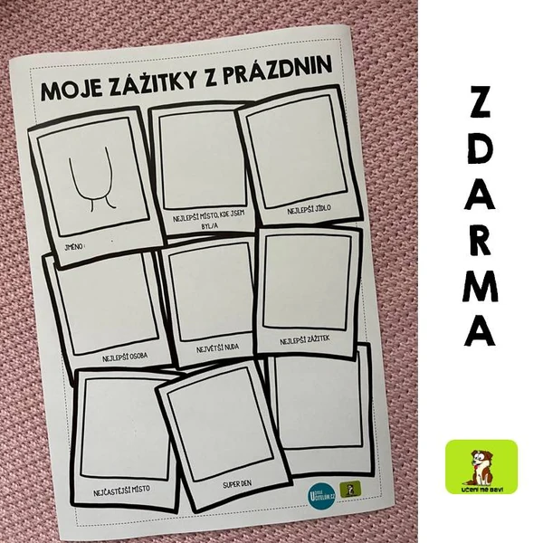 MOJE ZÁŽITKY Z PRÁZDNIN