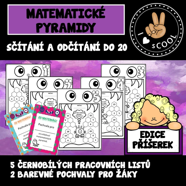 Matematické pyramidy - příšerky