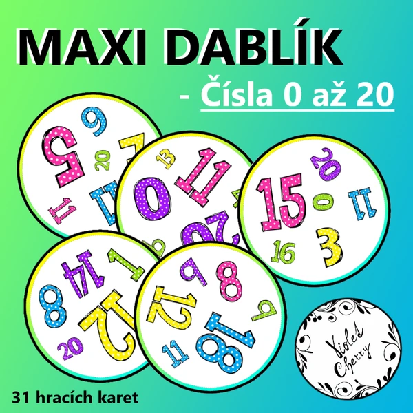 Maxi Dablík - Čísla od 0 do 20