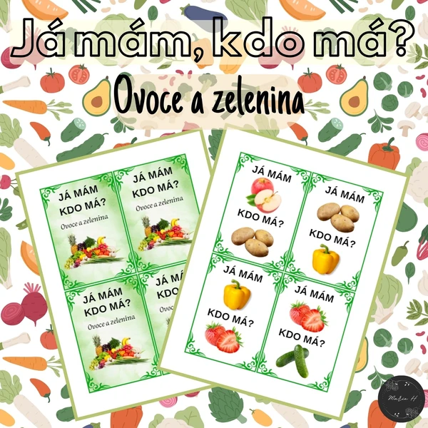 Já mám, kdo má? Ovoce a zelenina