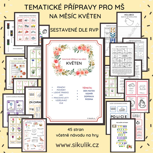 TEMATICKÉ PŘÍPRAVY PRO VÝUKU Na KVĚTEN