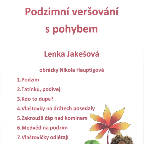 Výukový materiál. Podzimní veršování s pohybem