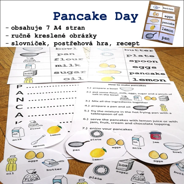 Pancake Day - Palačinkový den