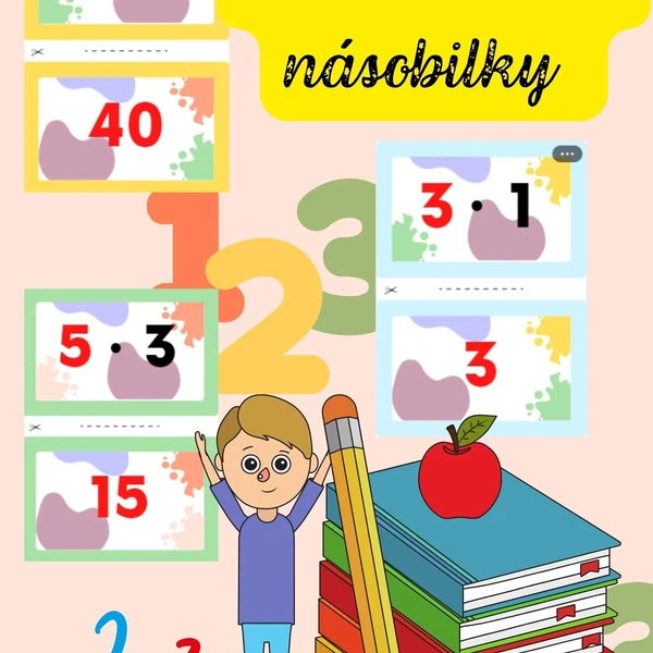 Procvičování násobilky 2,3,4,5