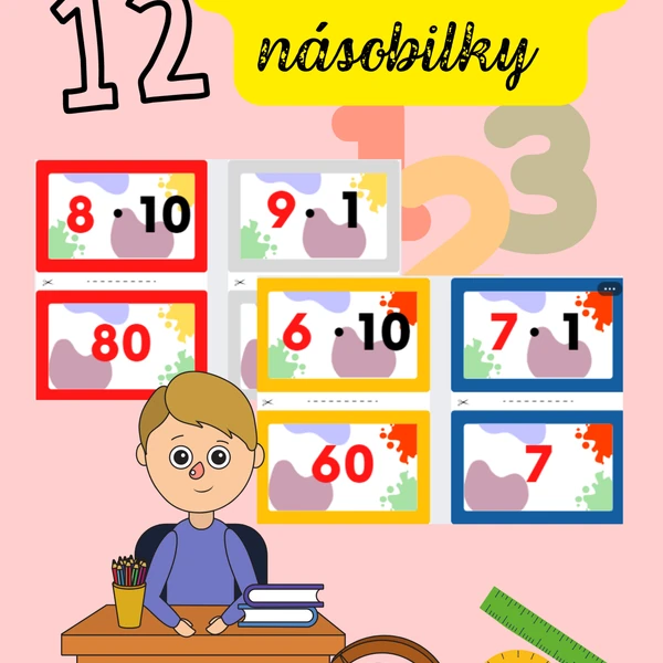Procvičování násobilky 6,7,8,9,10