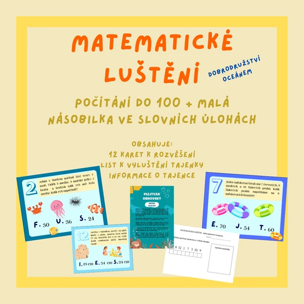 Matematické lušťovky - oceán