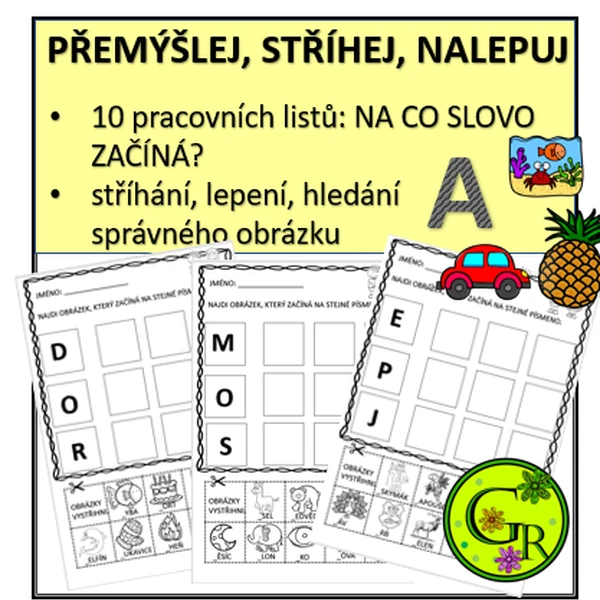 PŘEMÝŠLEJ, STŘÍHEJ A NALEPUJ