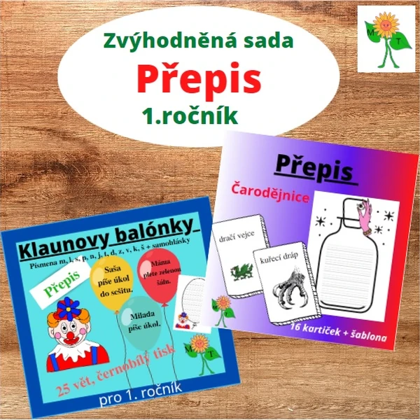 Přepis pro 1. ročník - zvýhodněná sada
