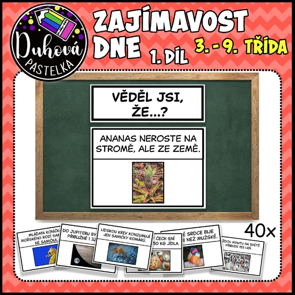 ZAJÍMAVOST DNE - 1. díl 