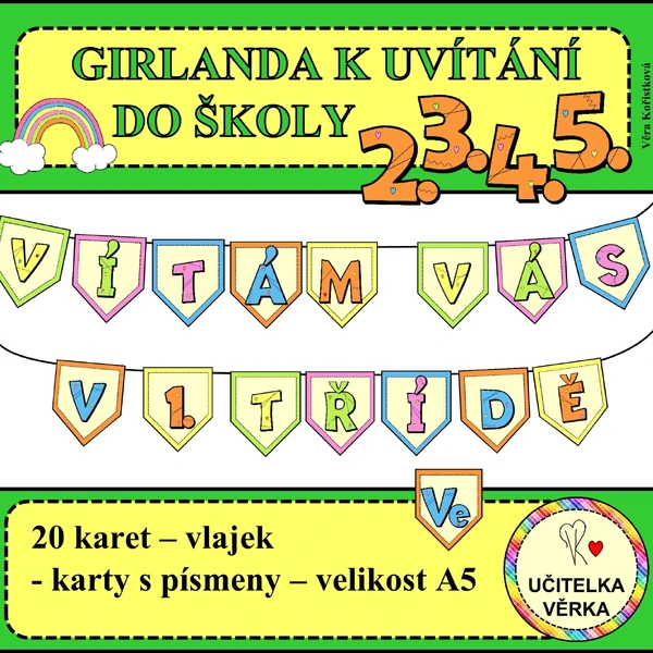 GIRLANDA – UVÍTÁNÍ VE ŠKOLE
