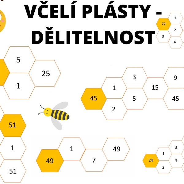 DĚLITELÉ - včelí plásty
