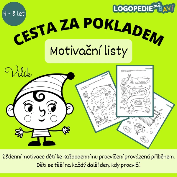 MOTIVAČNÍ LISTY - Cesta za pokladem