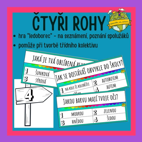 🦋 HRA - čtyři rohy I.