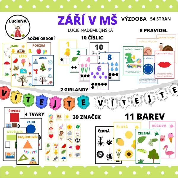 ZÁŘÍ V MŠ (výzdoba)