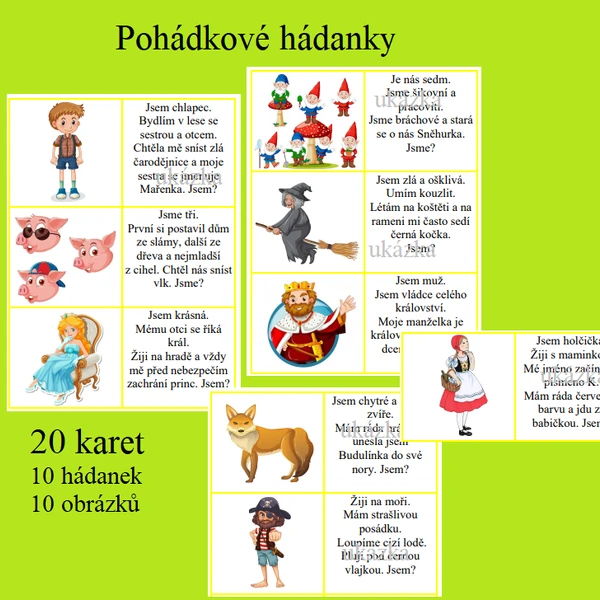 Pohádkové hádanky