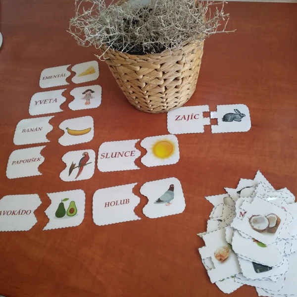 Duo puzzle SKLÁDÁNÍ SLOV