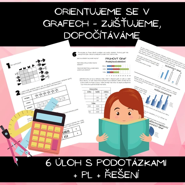 Orientujeme se v grafech - zjišťujeme, dopočítáváme