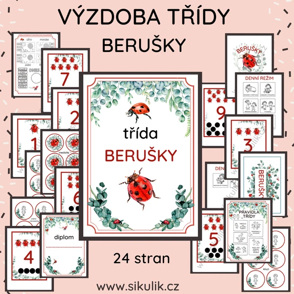 VÝZDOBA TŘÍDY BERUŠKY
