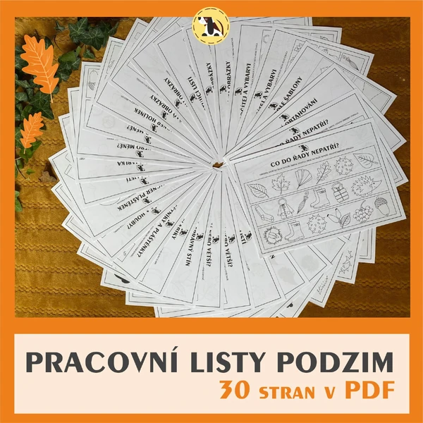 PODZIM – pracovní listy