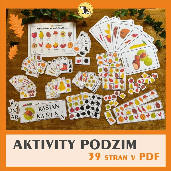 PODZIM – aktivity a demonstrační obrázky