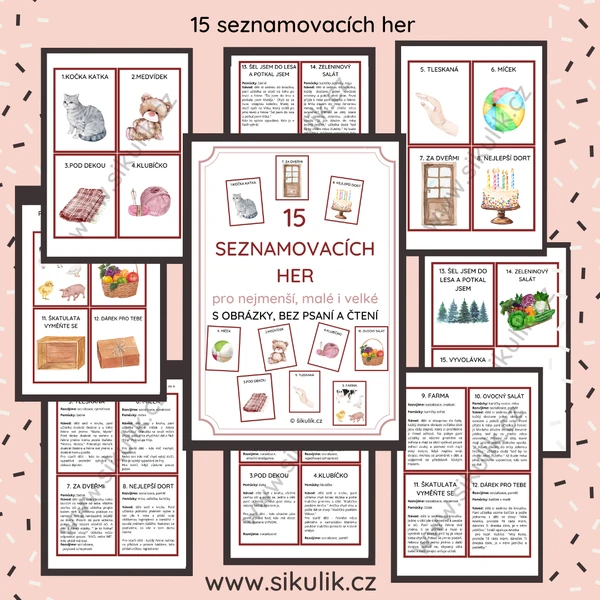 15 SEZNAMOVACÍCH HER