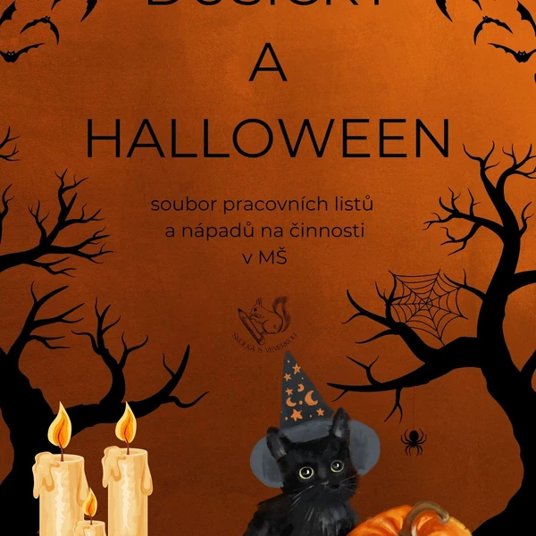 DUŠIČKY A HALLOWEEN pracovní listy a činnosti