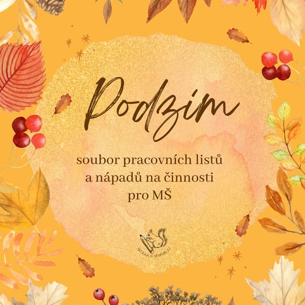 PODZIM pracovní listy a činnosti