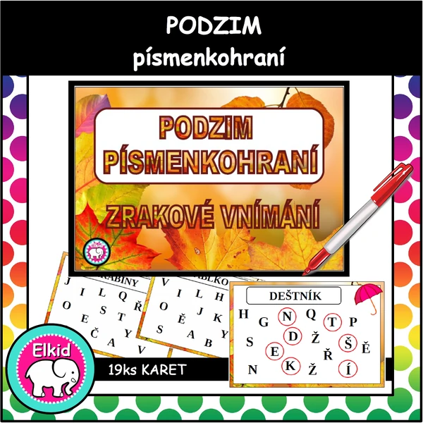 PODZIM - písmenkohraní