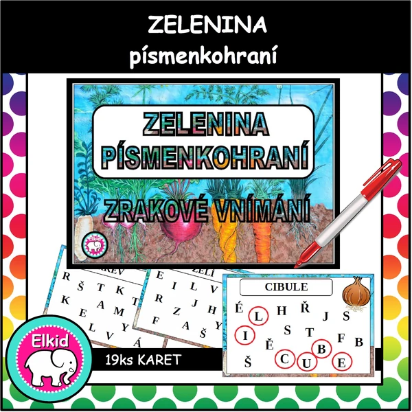 ZELENINA písmenkohraní