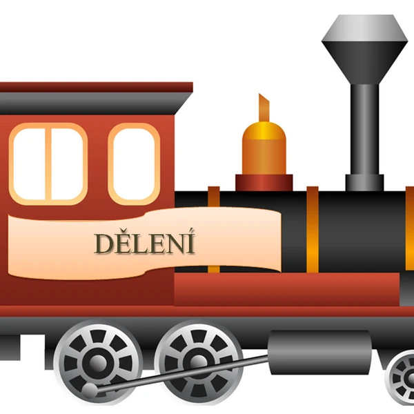 Dělení - vláček	