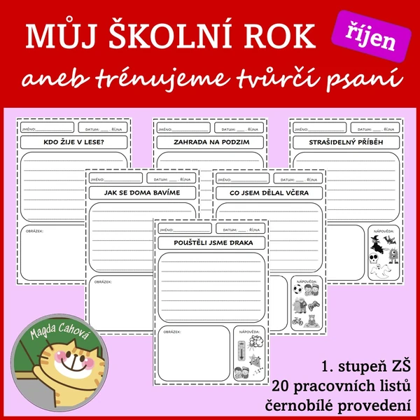 Můj školní rok - říjen