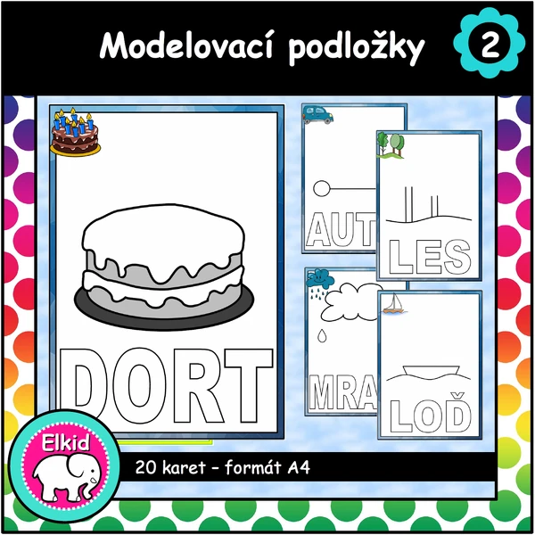 Modelovací podložky 2