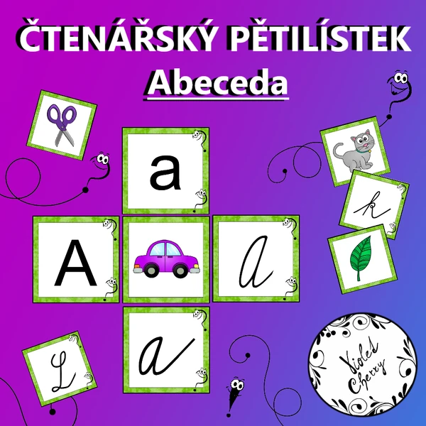 Čtenářský pětilístek - Abeceda