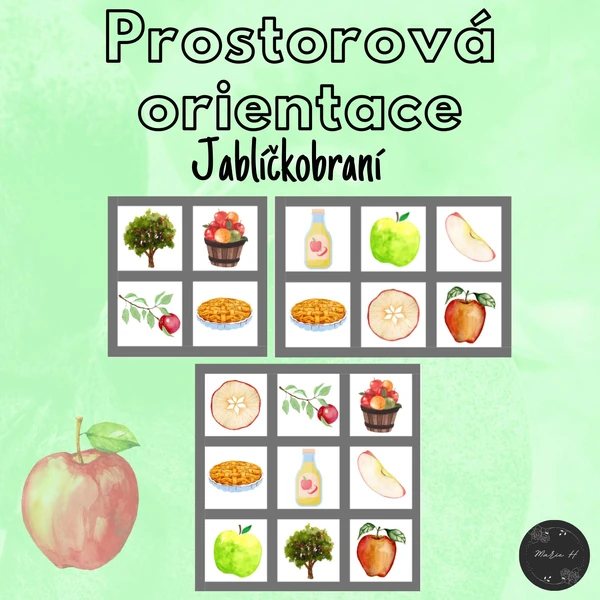 Jablíčkobraní, prostorová orientace