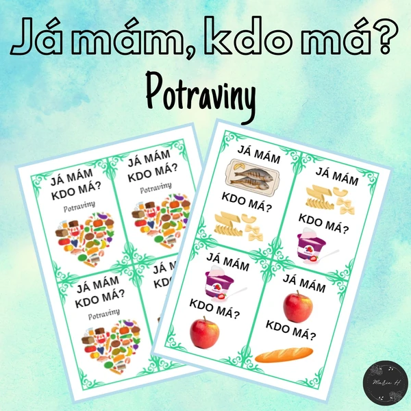  Já mám, kdo má? Potraviny