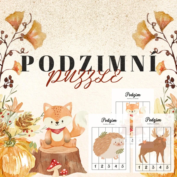 Podzimní PUZZLE