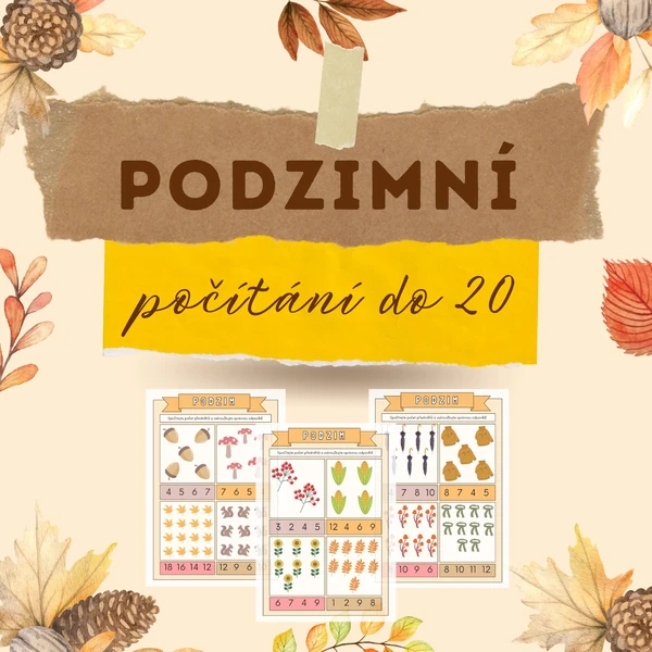 Podzimní počítání do 20
