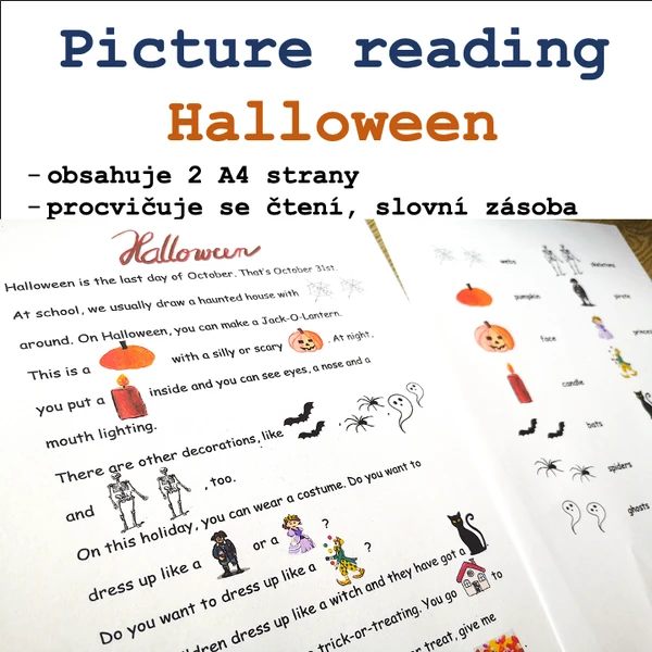 Picture reading - Halloween