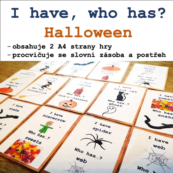 I have, who has? Halloween