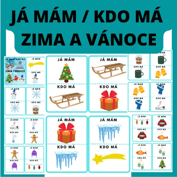 JÁ MÁM / KDO MÁ - ZIMA A VÁNOCE